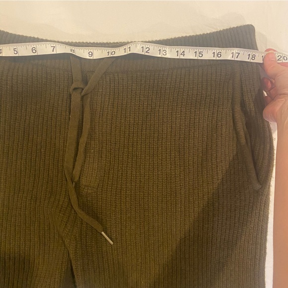 SEROYA Ser.o.ya Jason Joggers green Olive Wool - Size XXL drawstring pockets - Picture 7 of 13